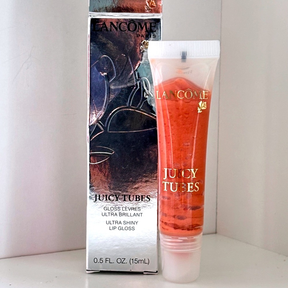 Lancome Juicy Tubes Ultra Shiny Lip Gloss SIMMER 0.5 Oz 15ml New